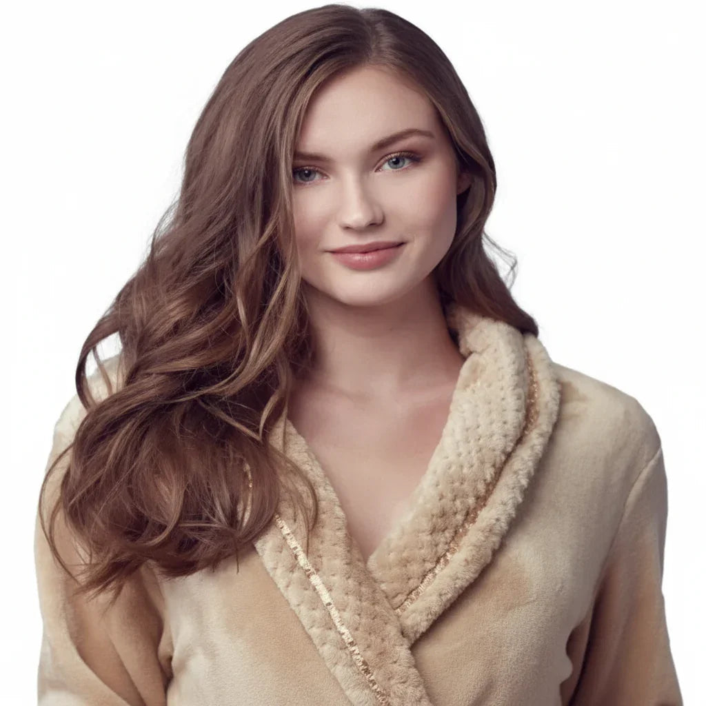 Women's Ultra-Soft Plush Bathrobe