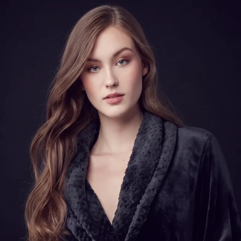 Women's Ultra-Soft Plush Bathrobe