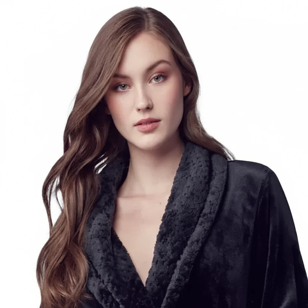 Women's Ultra-Soft Plush Bathrobe
