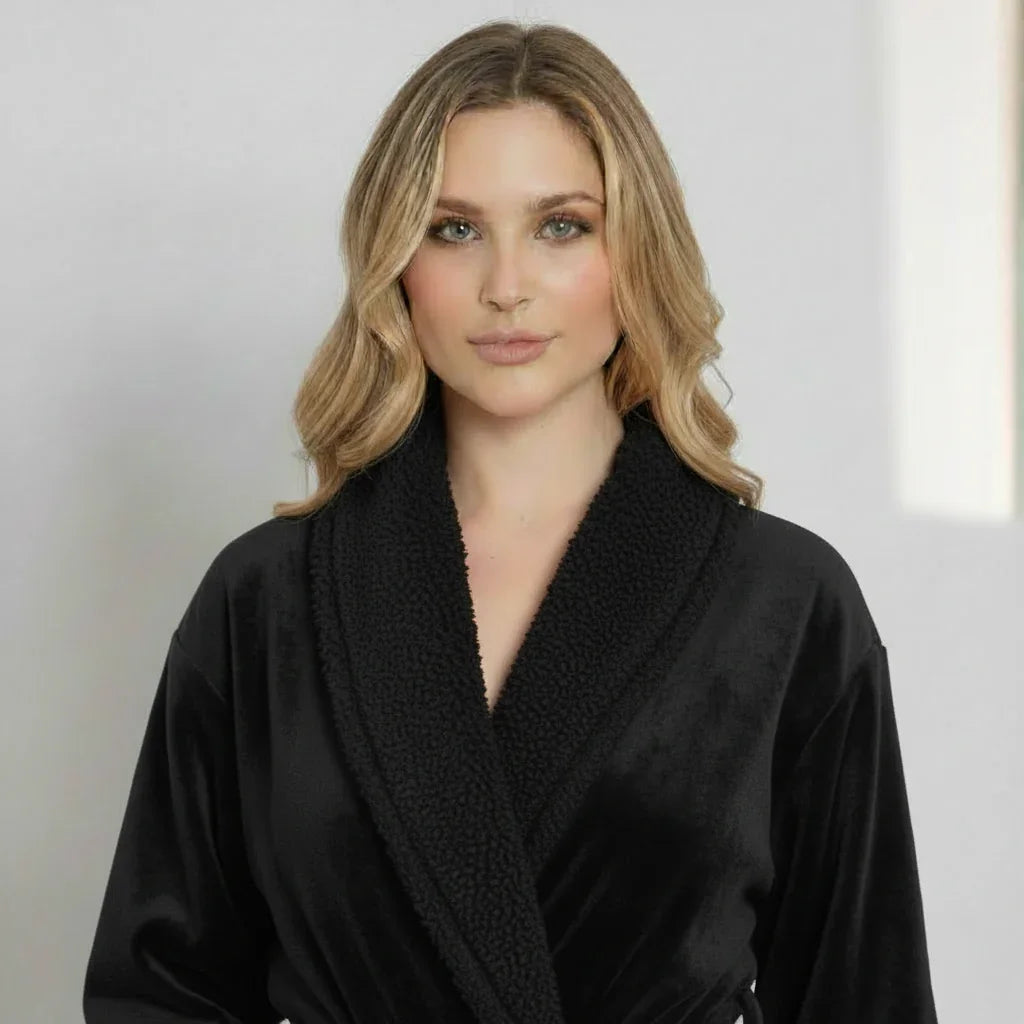 Women's Ultra-Soft Plush Bathrobe