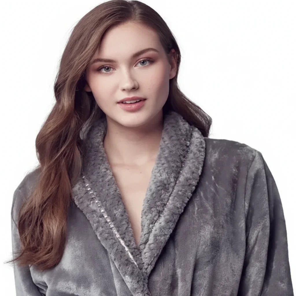 Women's Ultra-Soft Plush Bathrobe