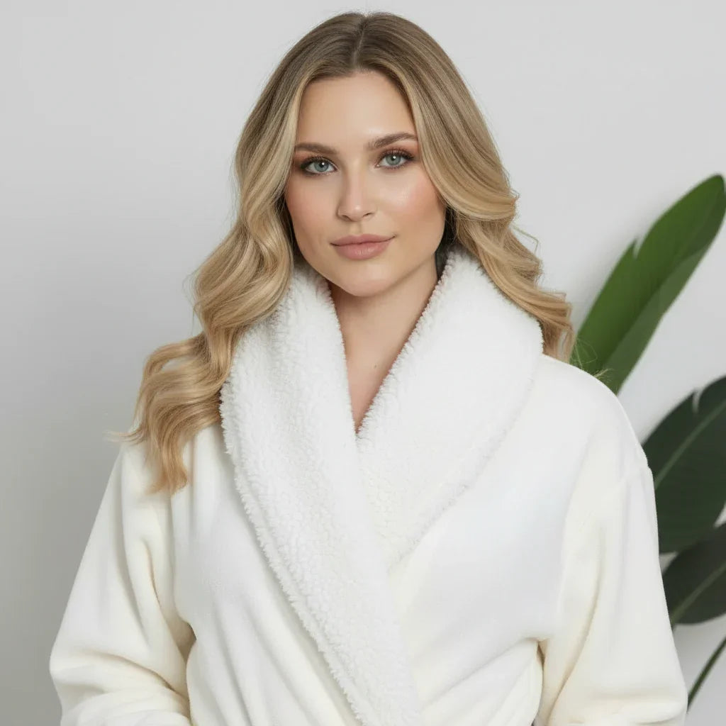 Women's Ultra-Soft Plush Bathrobe