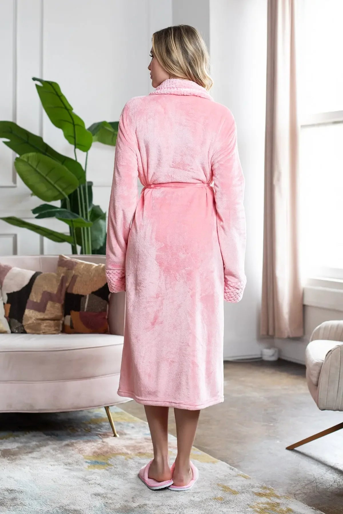 Women's Ultra-Soft Plush Bathrobe