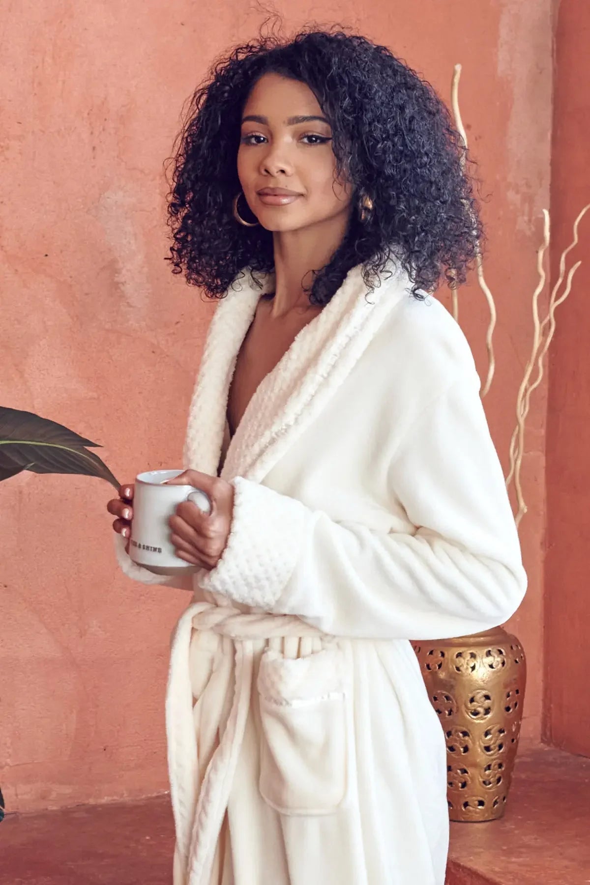 Women's Ultra-Soft Plush Bathrobe
