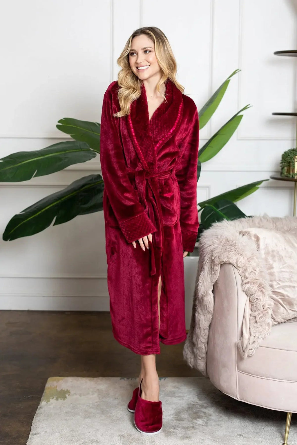 Women's Ultra-Soft Plush Bathrobe