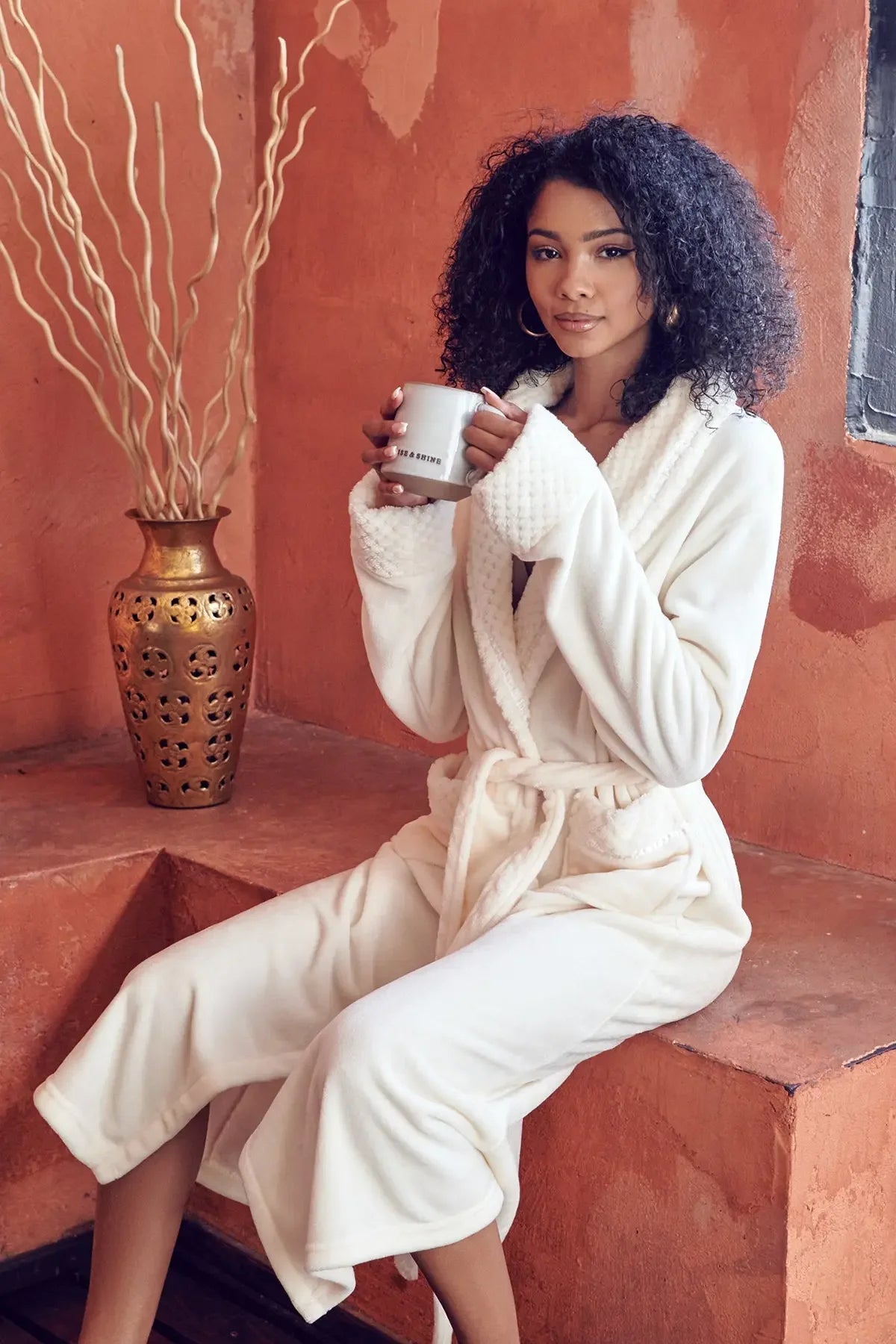 Women's Ultra-Soft Plush Bathrobe