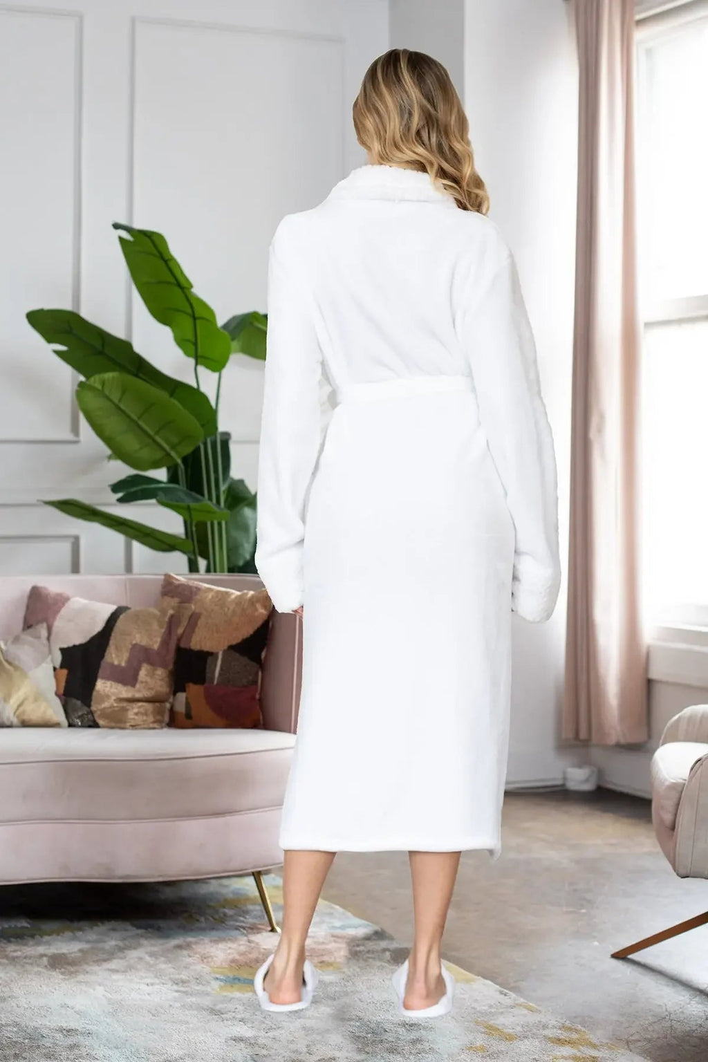 Women's Ultra-Soft Plush Bathrobe