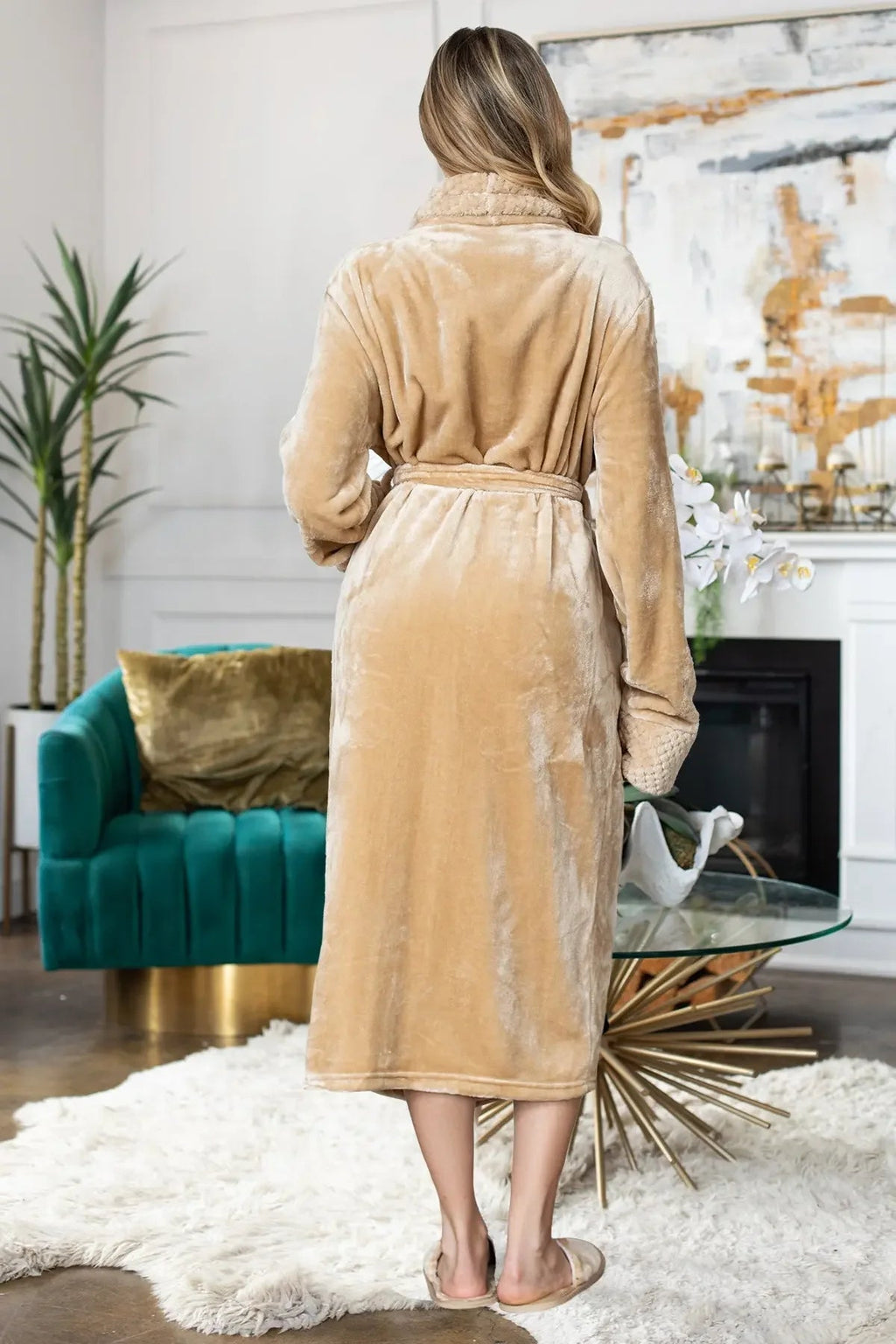 Women's Ultra-Soft Plush Bathrobe