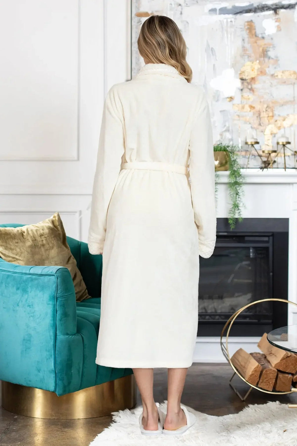 Women's Ultra-Soft Plush Bathrobe